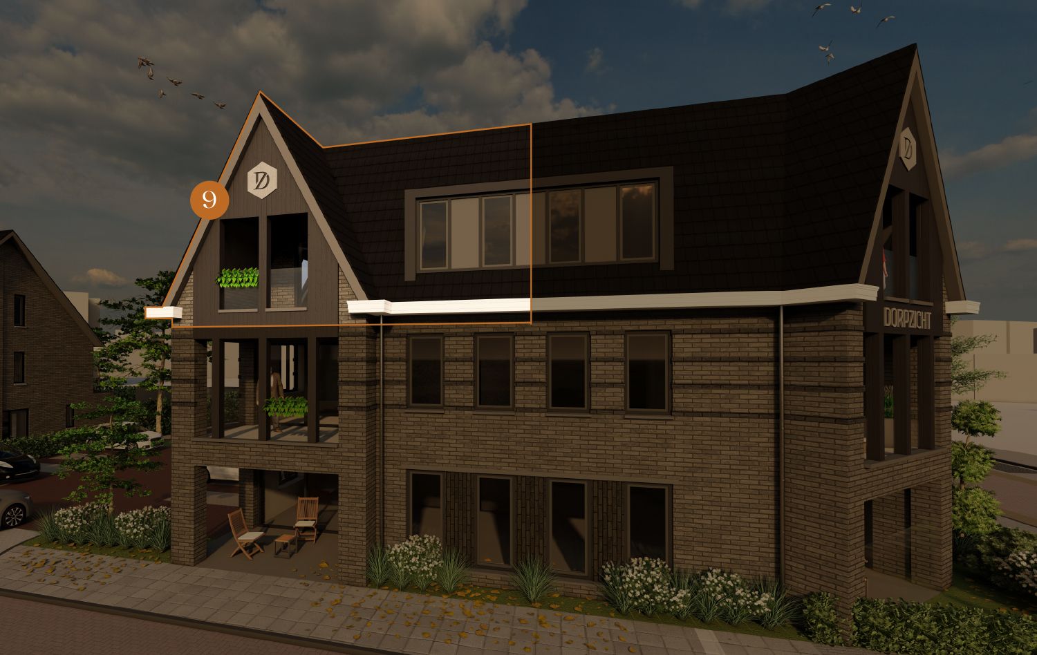 Foto 6 van Tweede verdieping (Bouwnr. 9)