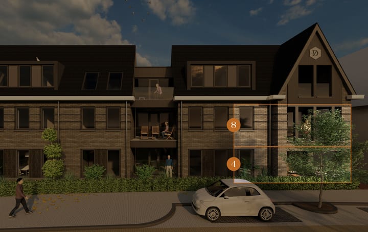 Foto 6 van Eerste verdieping (Bouwnr. 8)