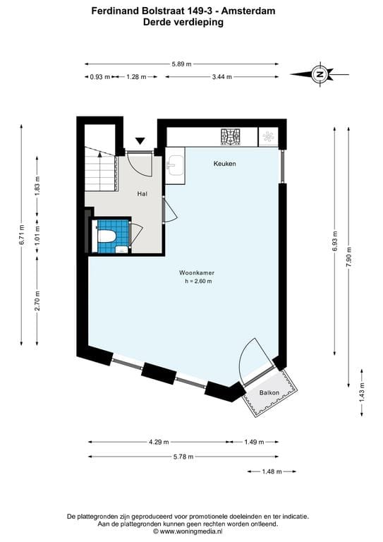 Photo 26 of Ferdinand Bolstraat 149-3