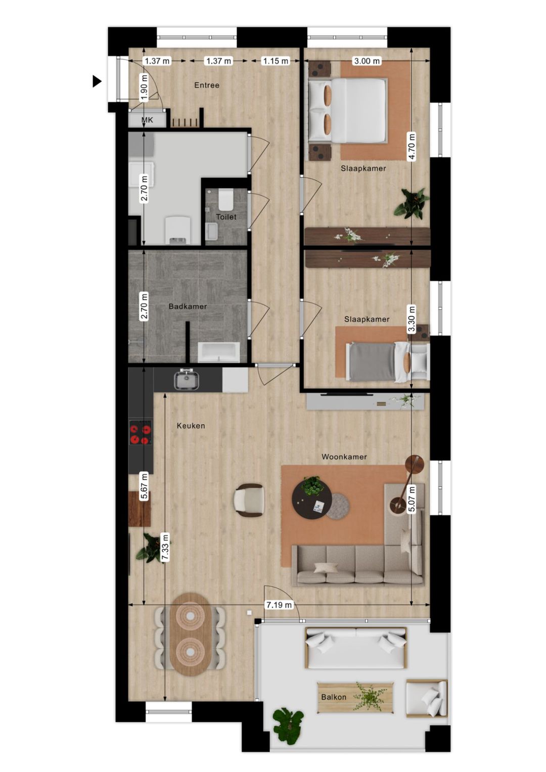 Foto 8 van Begane grond (Bouwnr. 4)