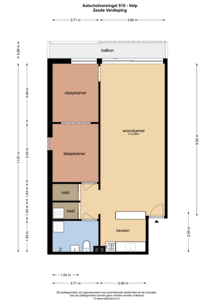 Foto 27 van Aalscholversingel 510