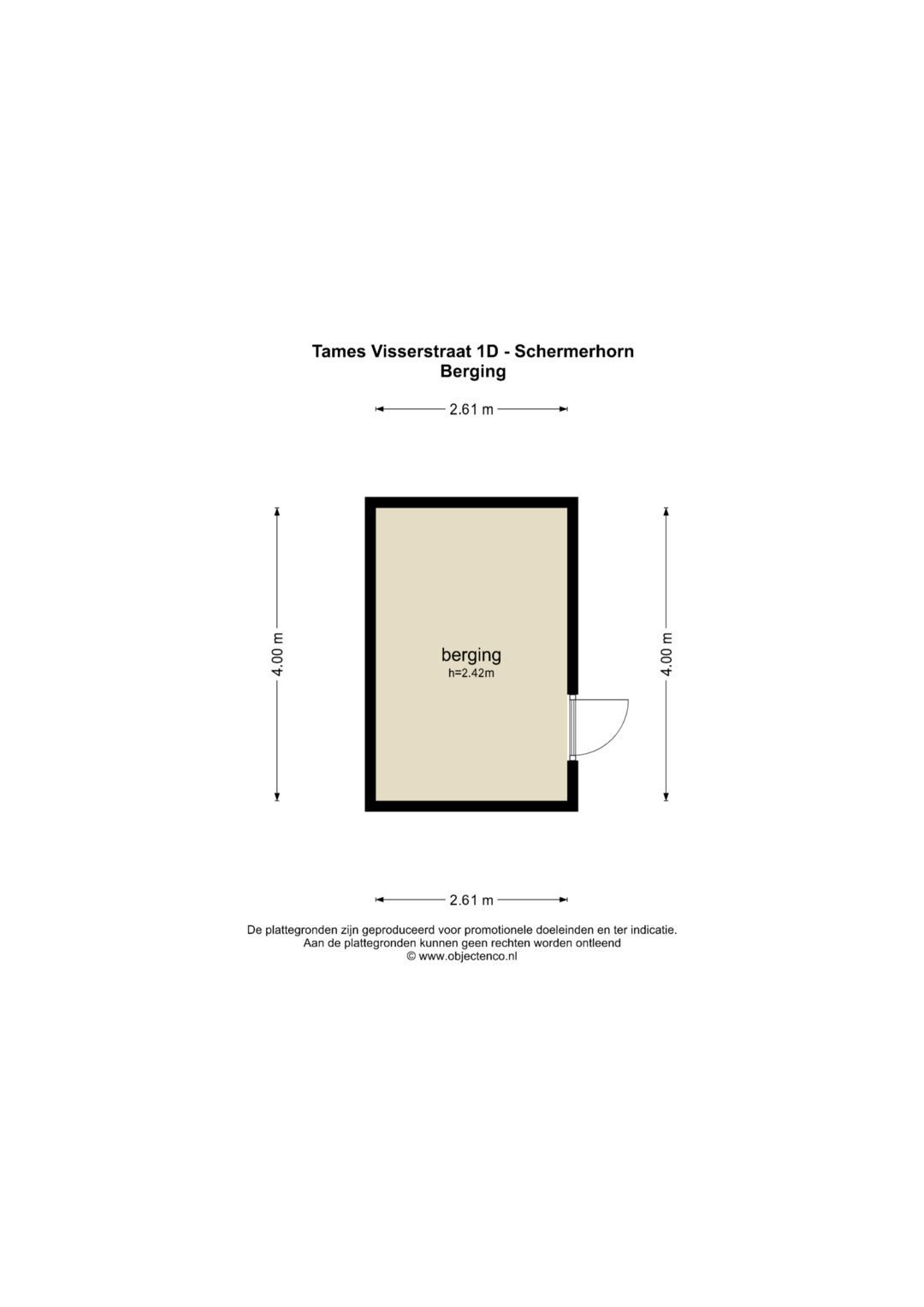 Foto 22 van Tames Visserstraat 1-D