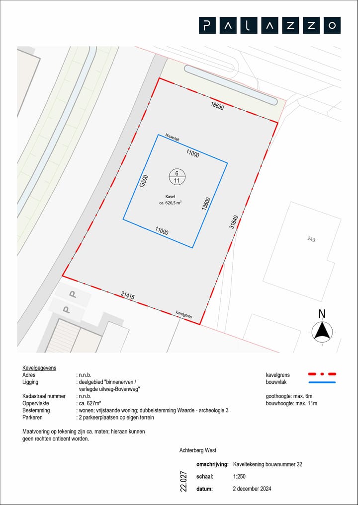 Photo 5 of Kavels (Bouwnr. 22)