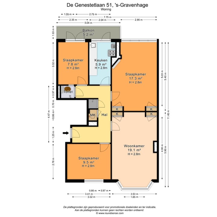 Foto 31 van De Genestetlaan 51