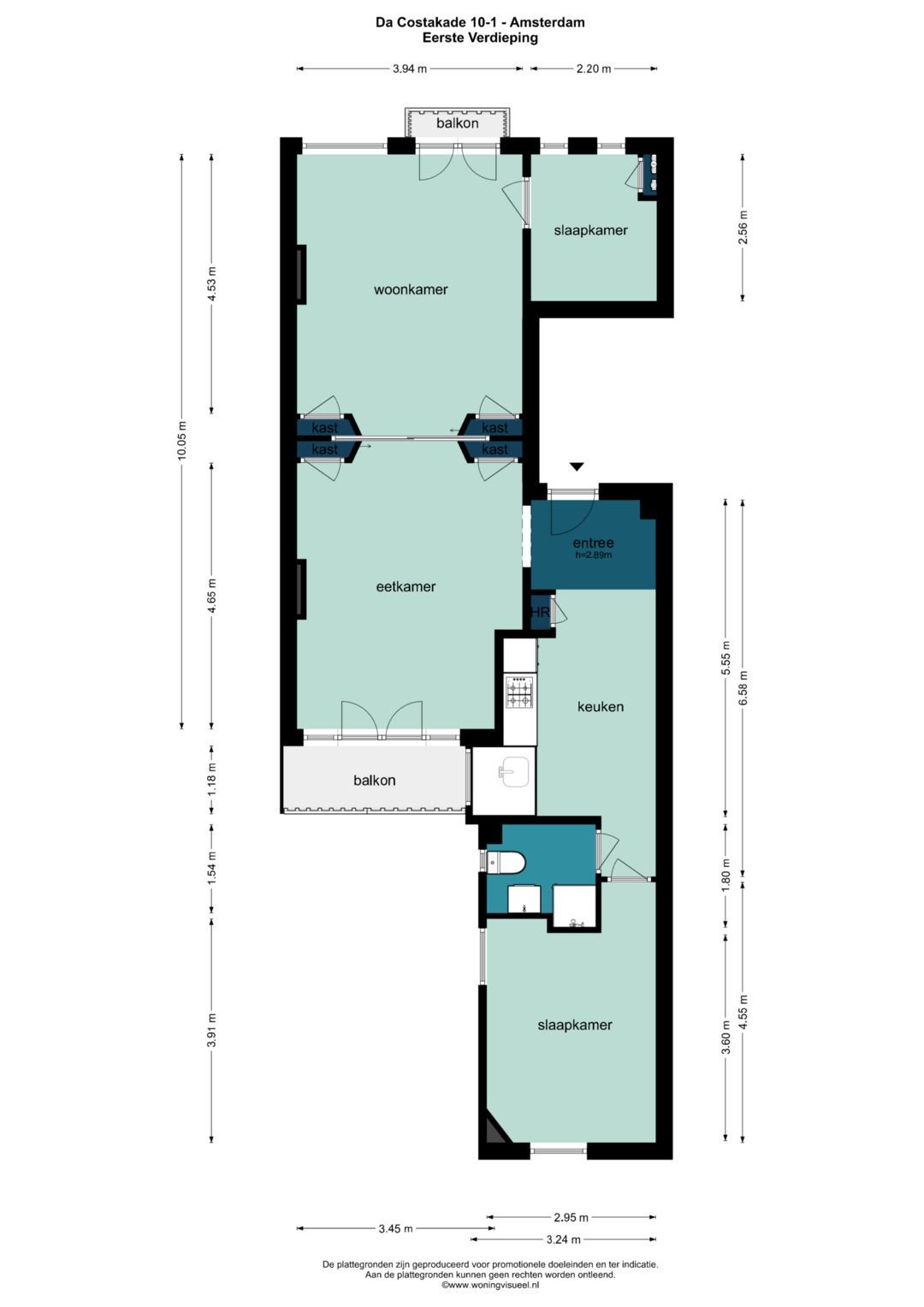 Foto 27 van Da Costastraat 10-1