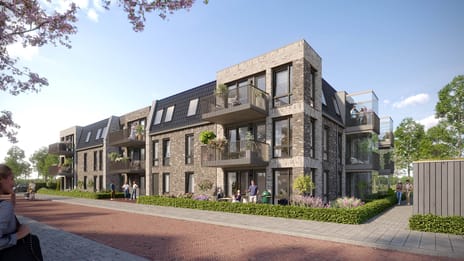 Foto van Lang Leve Loverbosch 3-kamerappartement type A Galerijflat