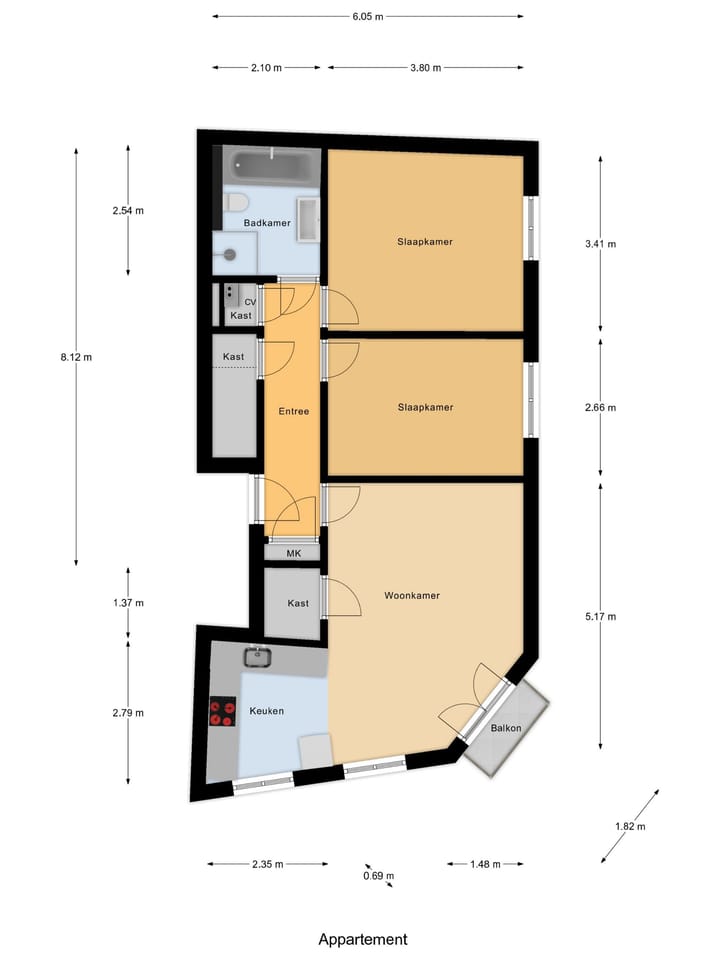 Foto 18 van Leidsekade 72-A