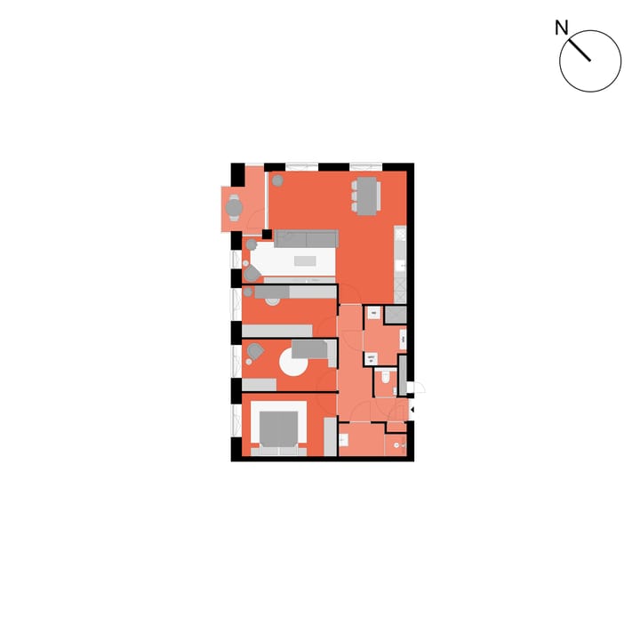 Foto 3 van OSLO 4-kamerappartement (Bouwnr. 59)