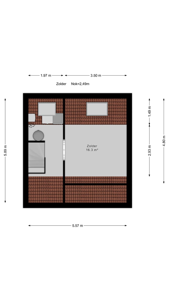 Foto 42 van van Baerlestraat 35