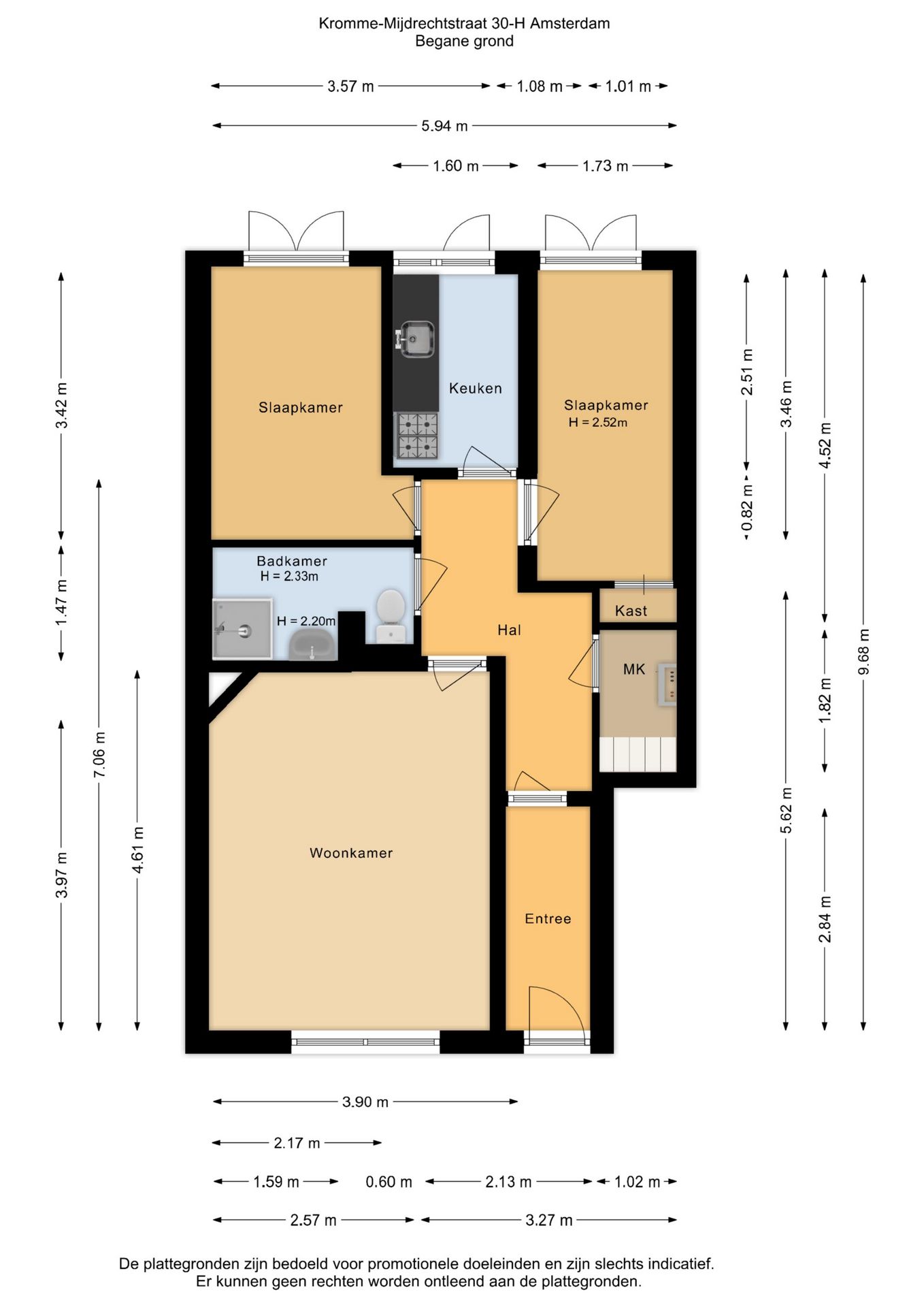Foto 24 van Kromme-Mijdrechtstraat 30-H