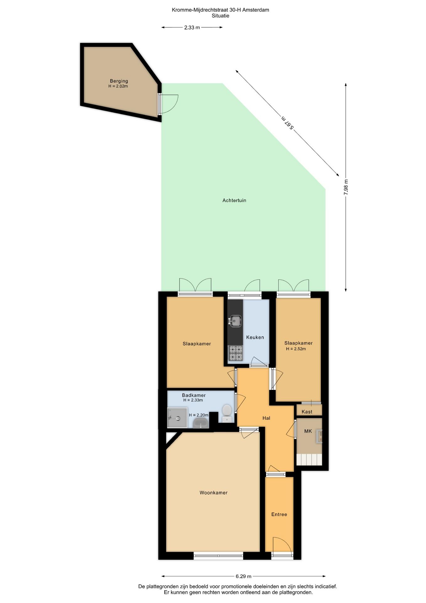 Foto 30 van Kromme-Mijdrechtstraat 30-H