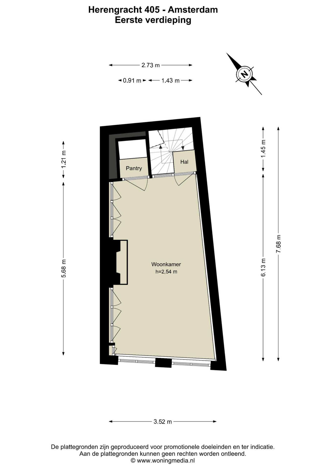 Foto 50 van Herengracht 405