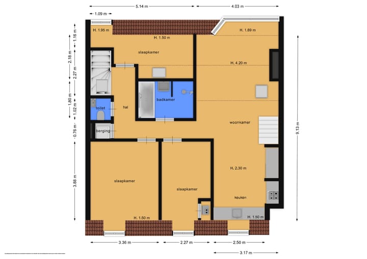 Foto 32 van Churchill-laan 153-4