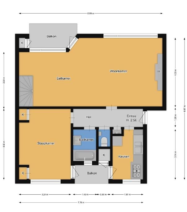 Photo 30 of Generaal de la Reijlaan 14-BII