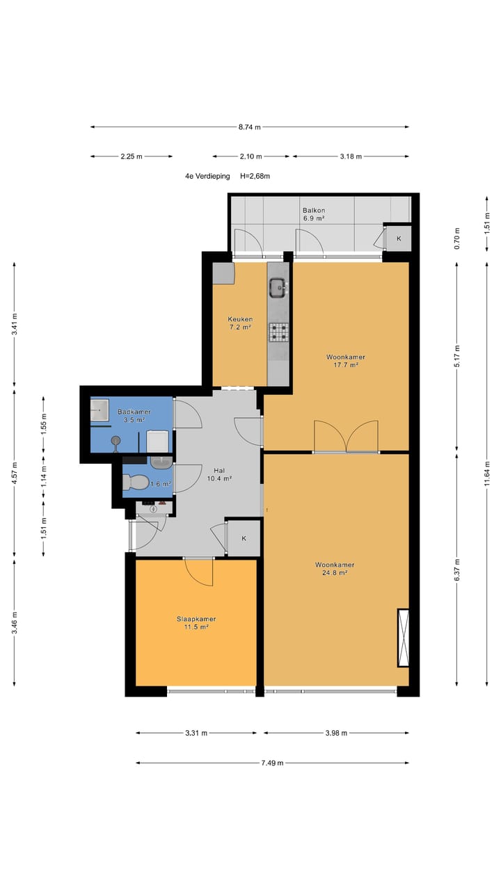 Foto 49 van Landréstraat 737