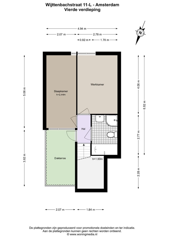 Foto 27 van Wijttenbachstraat 11-L