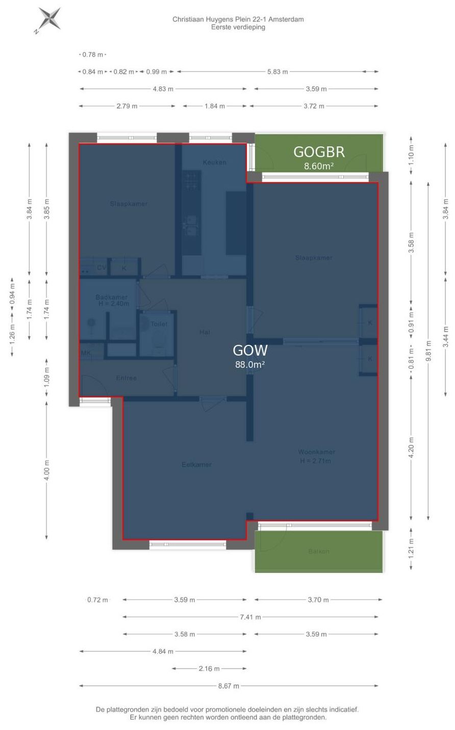 Foto 31 van Christiaan Huygensplein 22-1