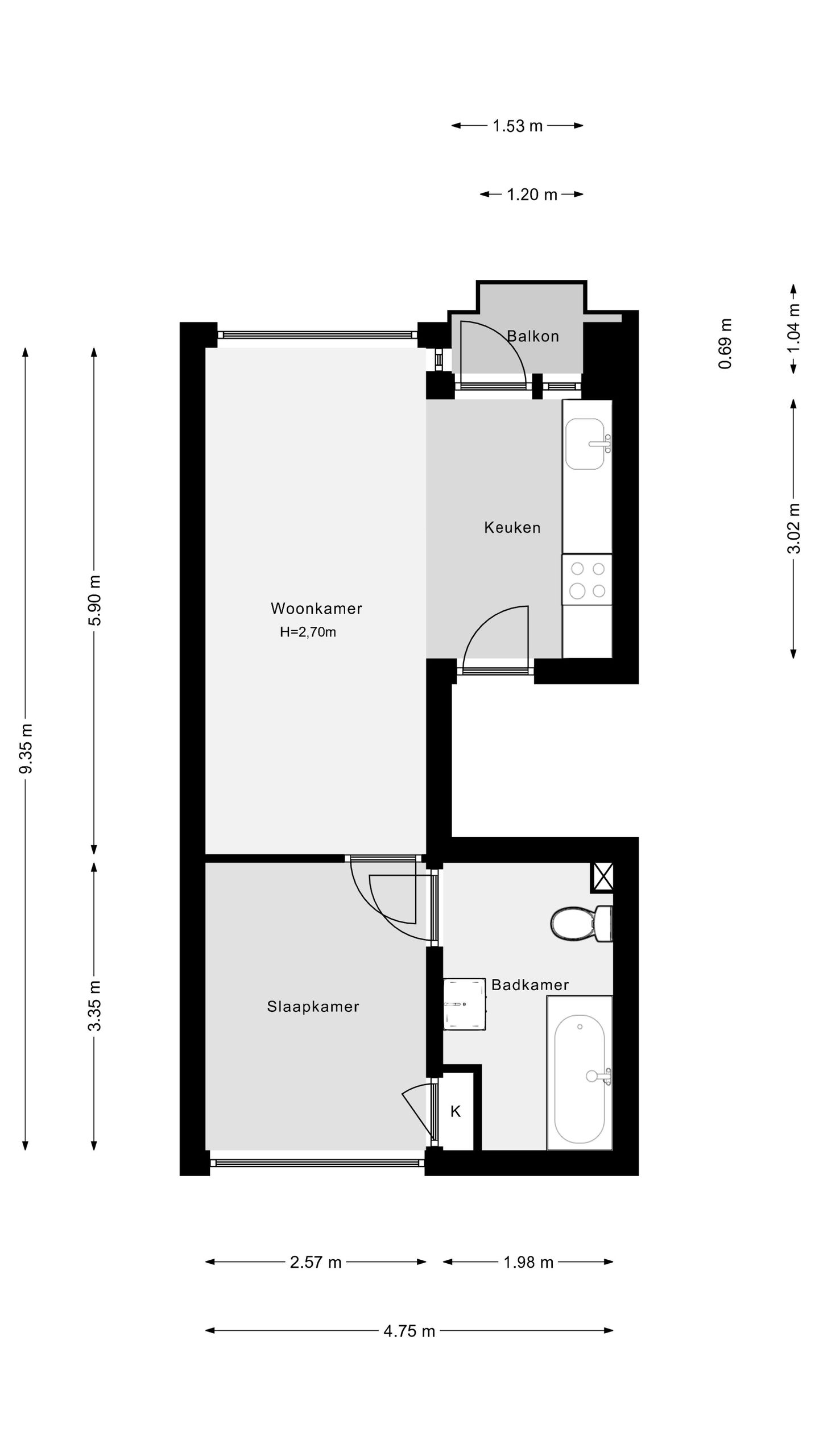 Foto 19 van Botersloot 38-B
