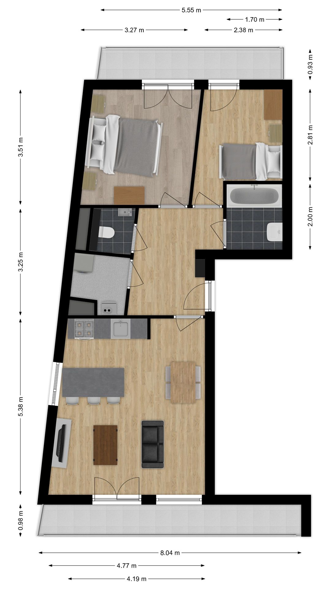 Foto 31 van Groeseindstraat 33-08