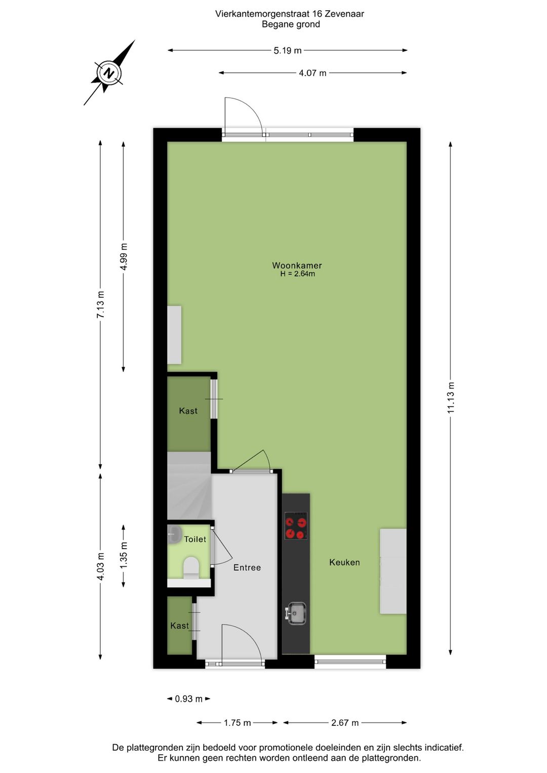 Foto 41 van Vierkantemorgenstraat 16