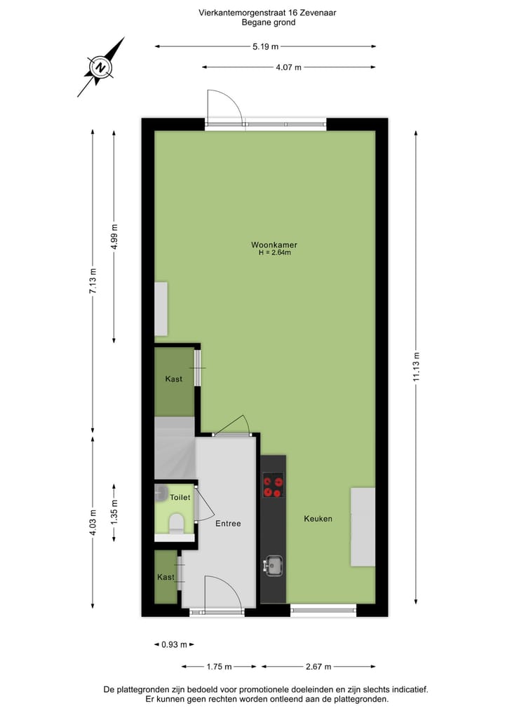 Foto 41 van Vierkantemorgenstraat 16