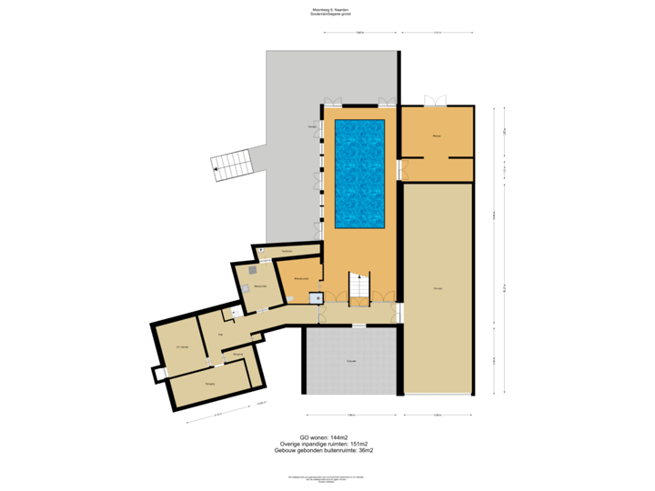Souterrain/begane grond