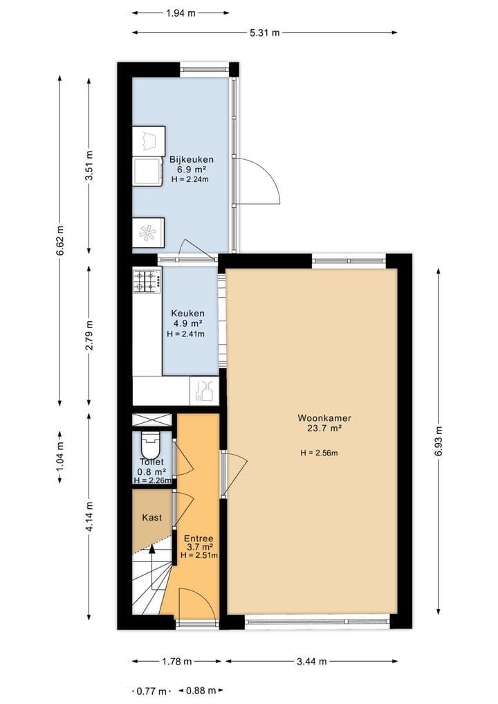 Foto 40 van Dennenstraat 70