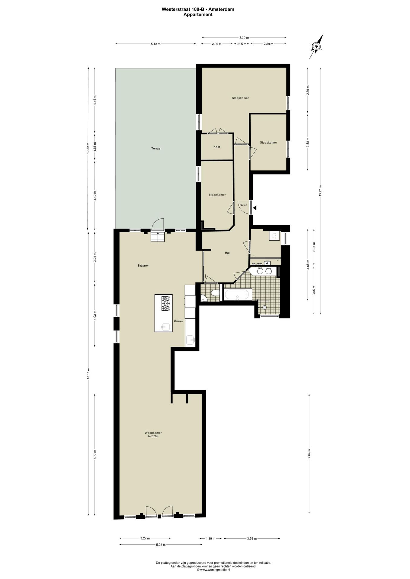 Foto 42 van Westerstraat 180-B