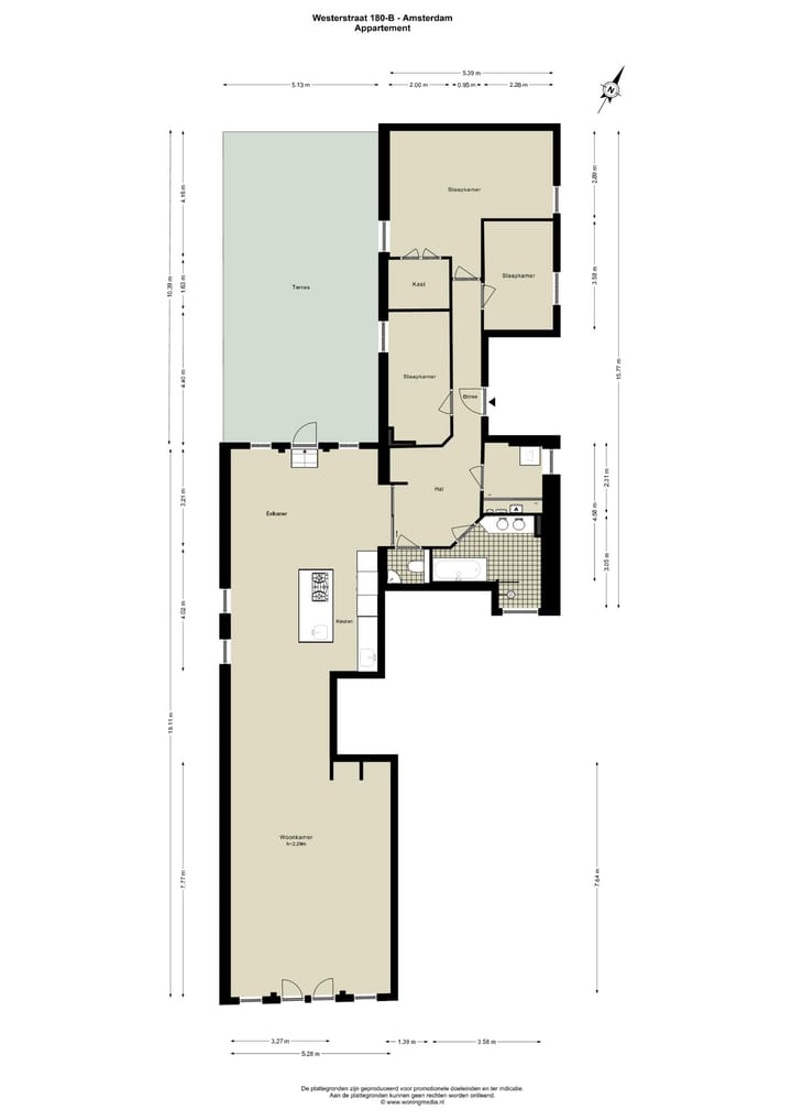 Foto 42 van Westerstraat 180-B