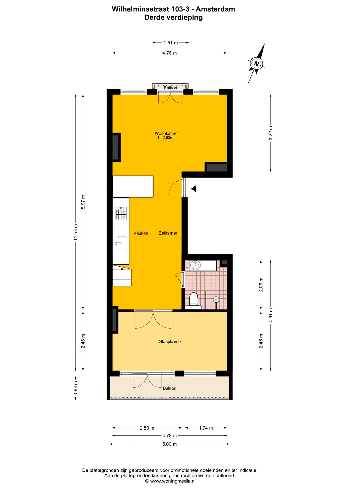 Foto 20 van Wilhelminastraat 103-3