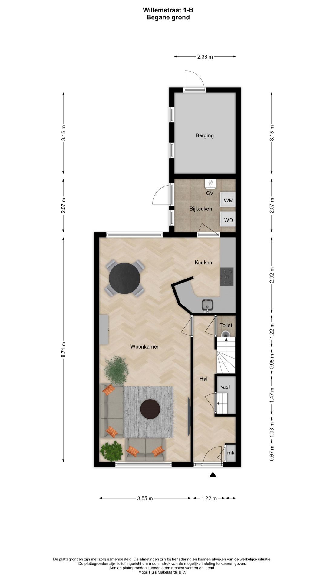 Foto 45 van Willemstraat 1-B