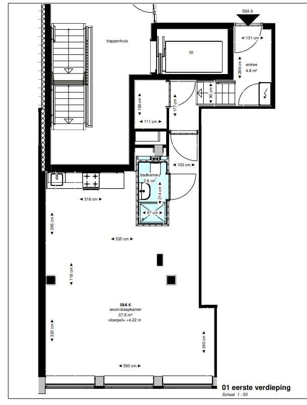 Foto 5 van Mariënburgsestraat 59-A6
