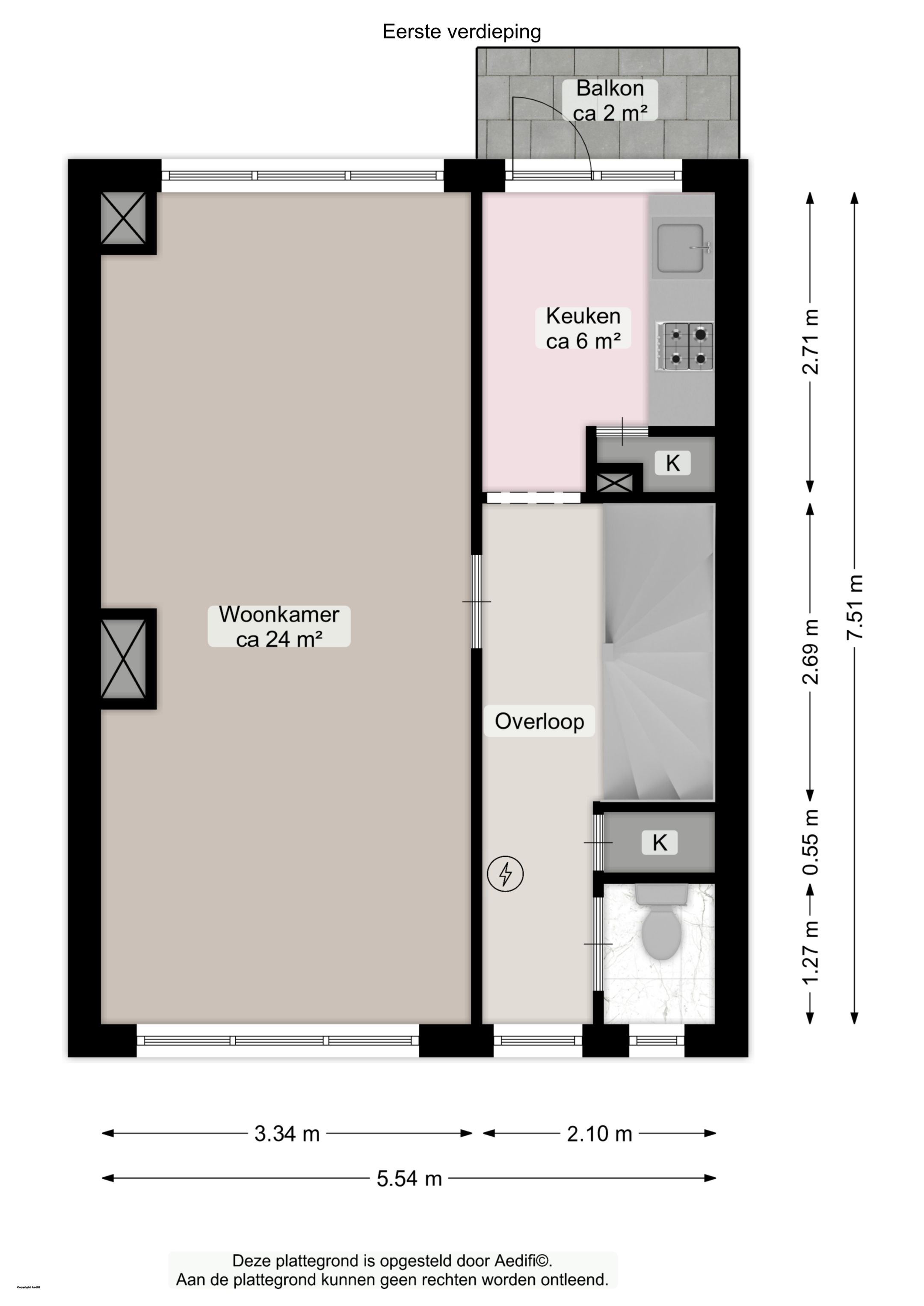 Foto 33 van J. Baart de la Faillestraat 39-A