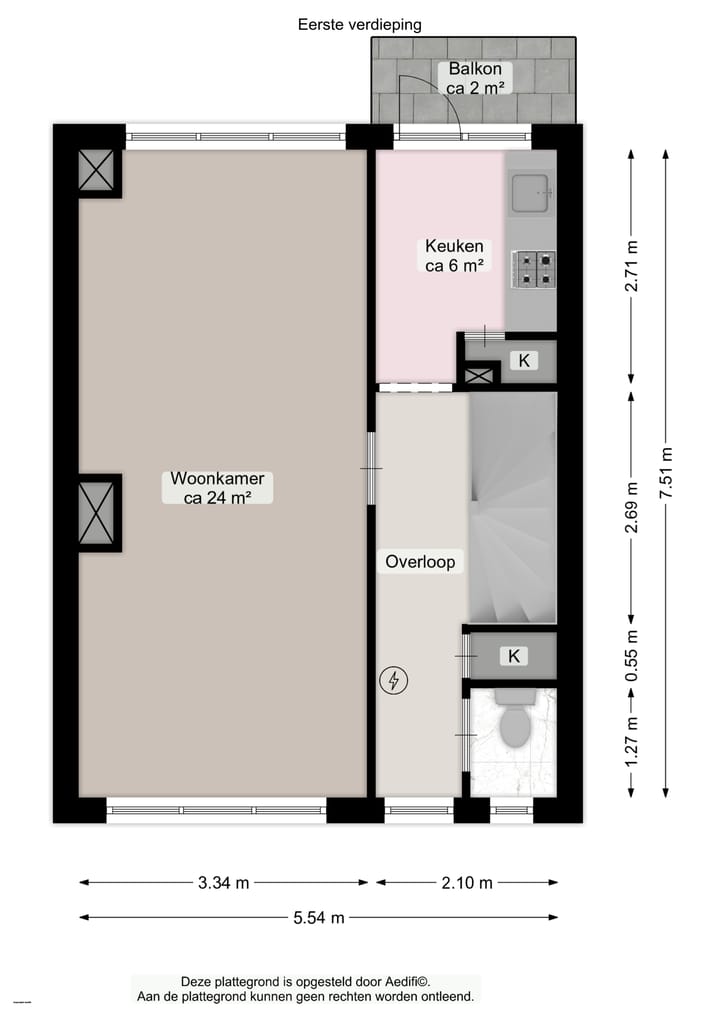 Foto 33 van J. Baart de la Faillestraat 39-A