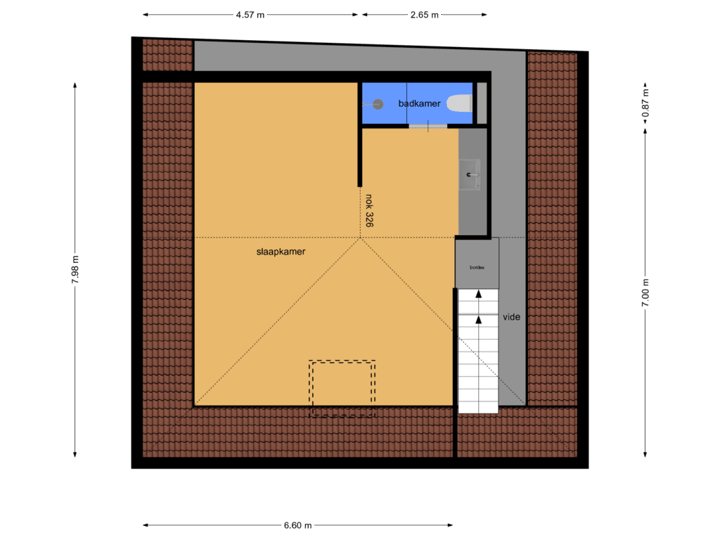 verdieping bijgebouw