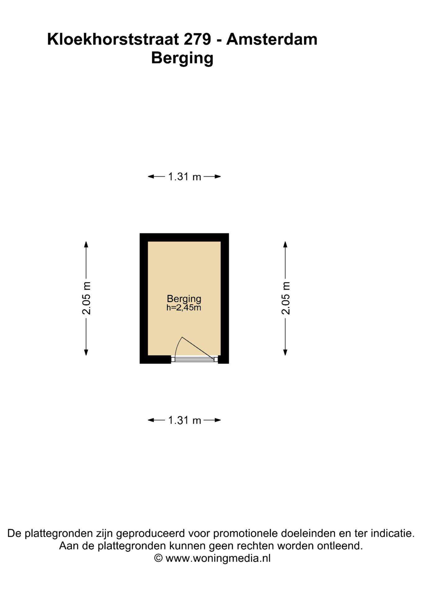 Foto 21 van Kloekhorststraat 279