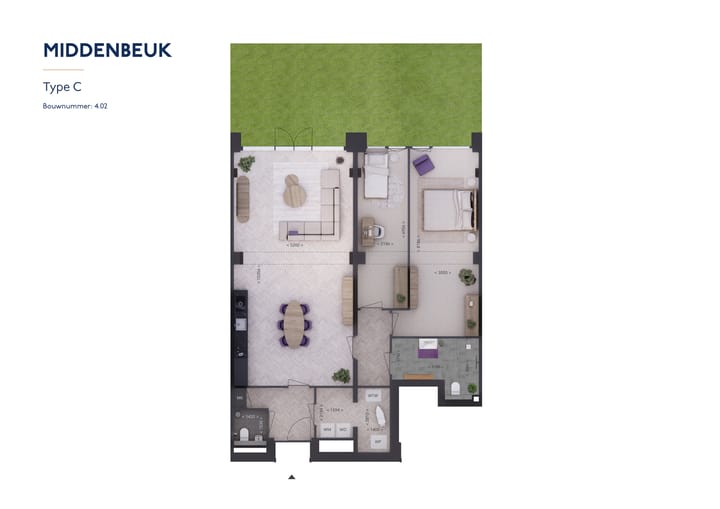 Foto 2 van Type C MIDDENBEUK (Bouwnr. 4.3)