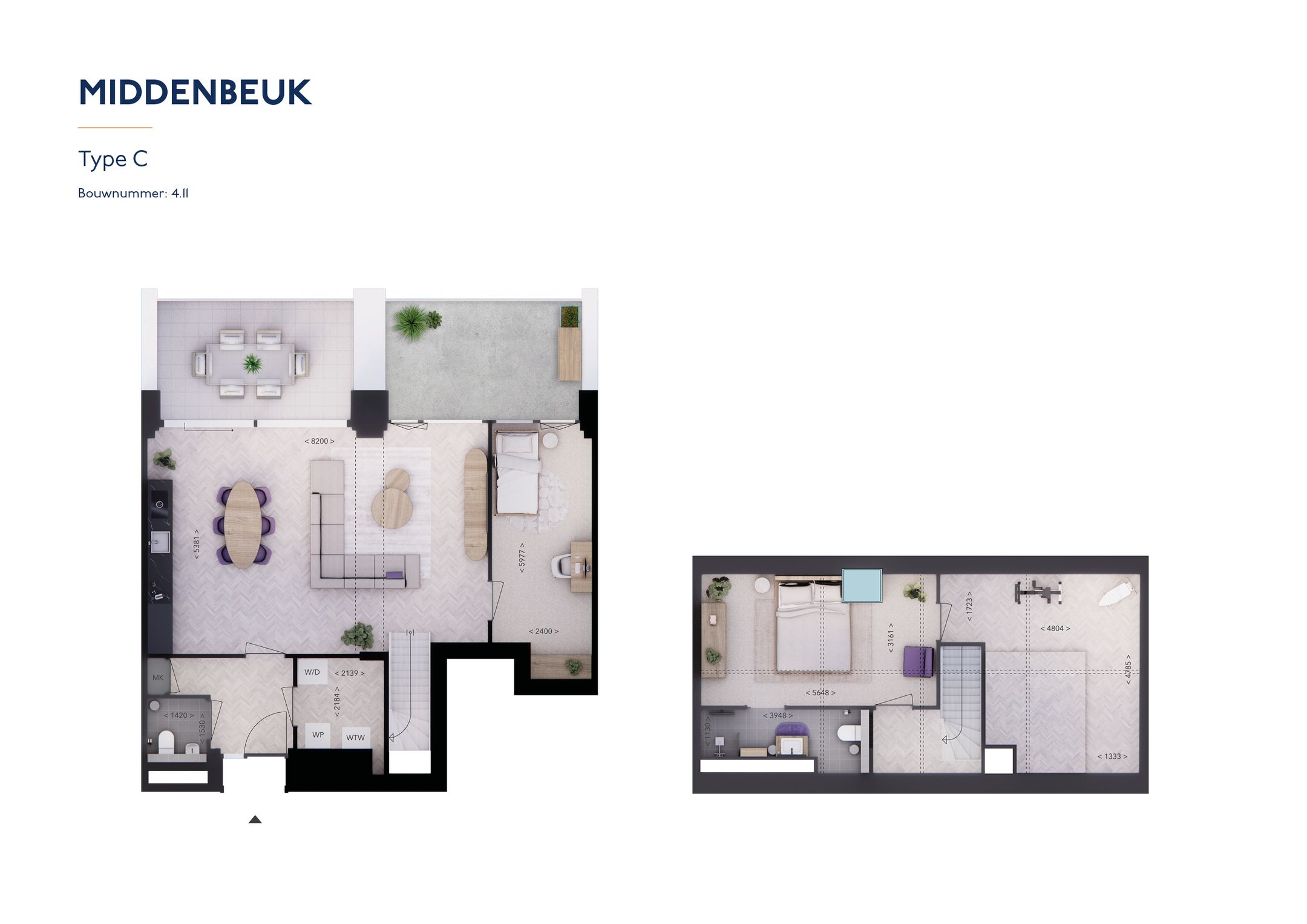 Foto 6 van Type C MIDDENBEUK (Bouwnr. 4.11)