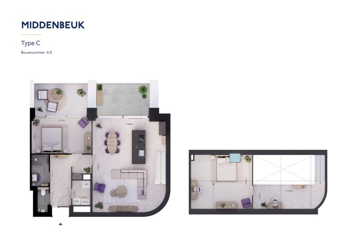 Foto 2 van Type C MIDDENBEUK (Bouwnr. 4.12)