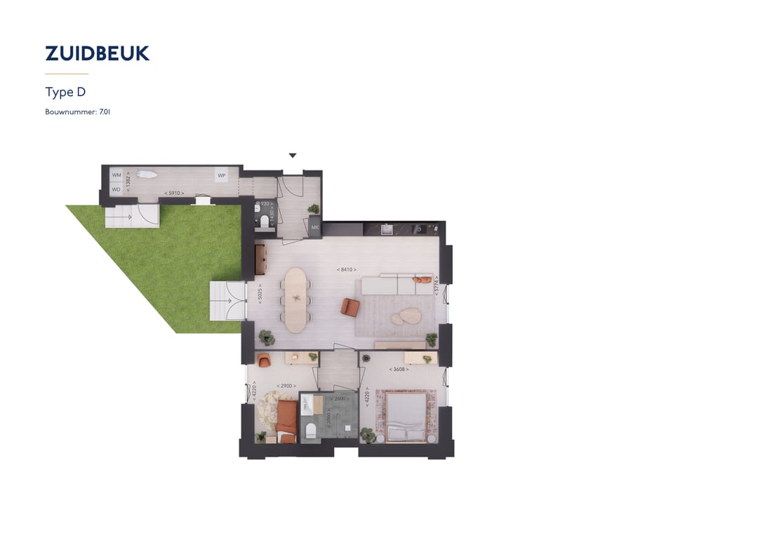 Foto 2 van Type D ZUIDBEUK (Bouwnr. 7.1)