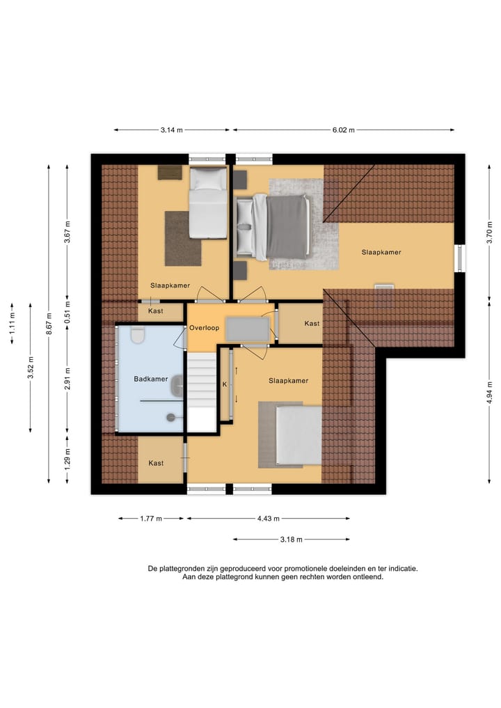 Foto 35 van Vondellaan 16