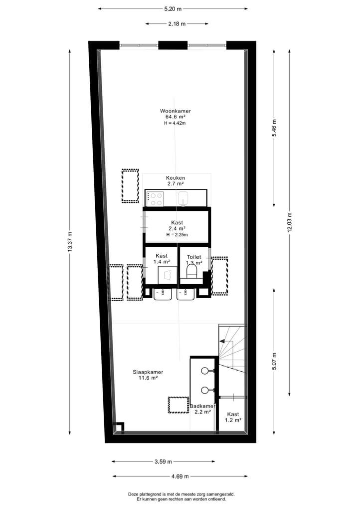 Foto 24 van Burgstraat 59-C