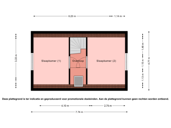 Oude Terpweg 10 (Recreatie) - Verdieping