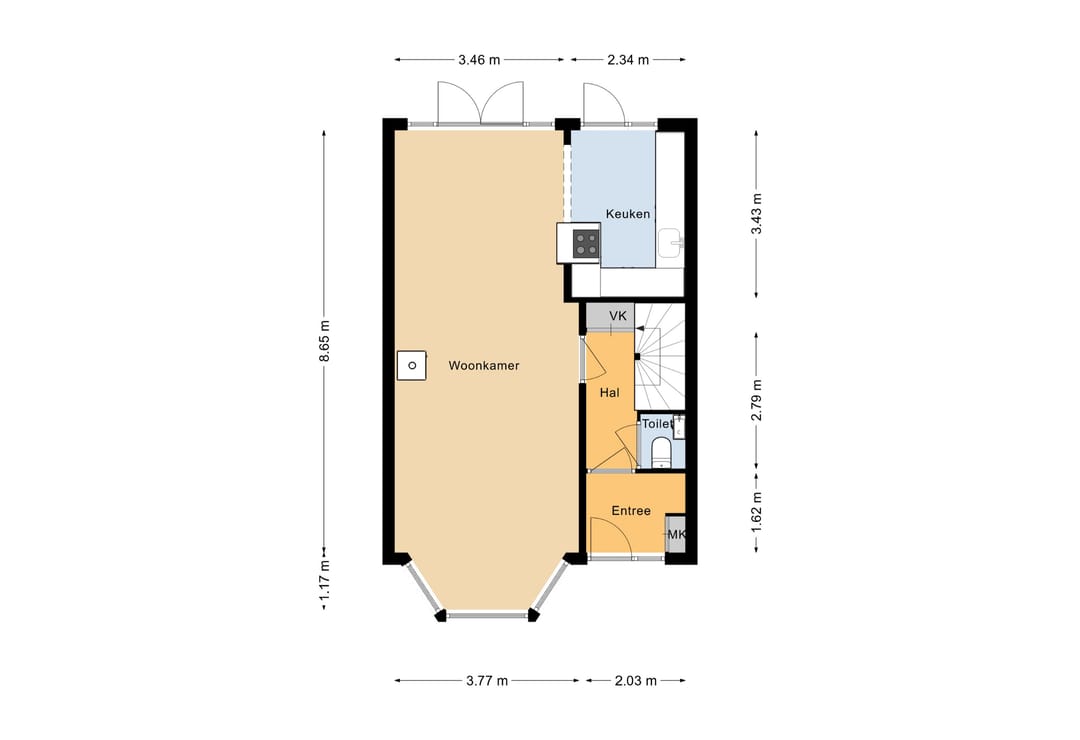 Foto 28 van Sijmon Blaauwboerstraat 4