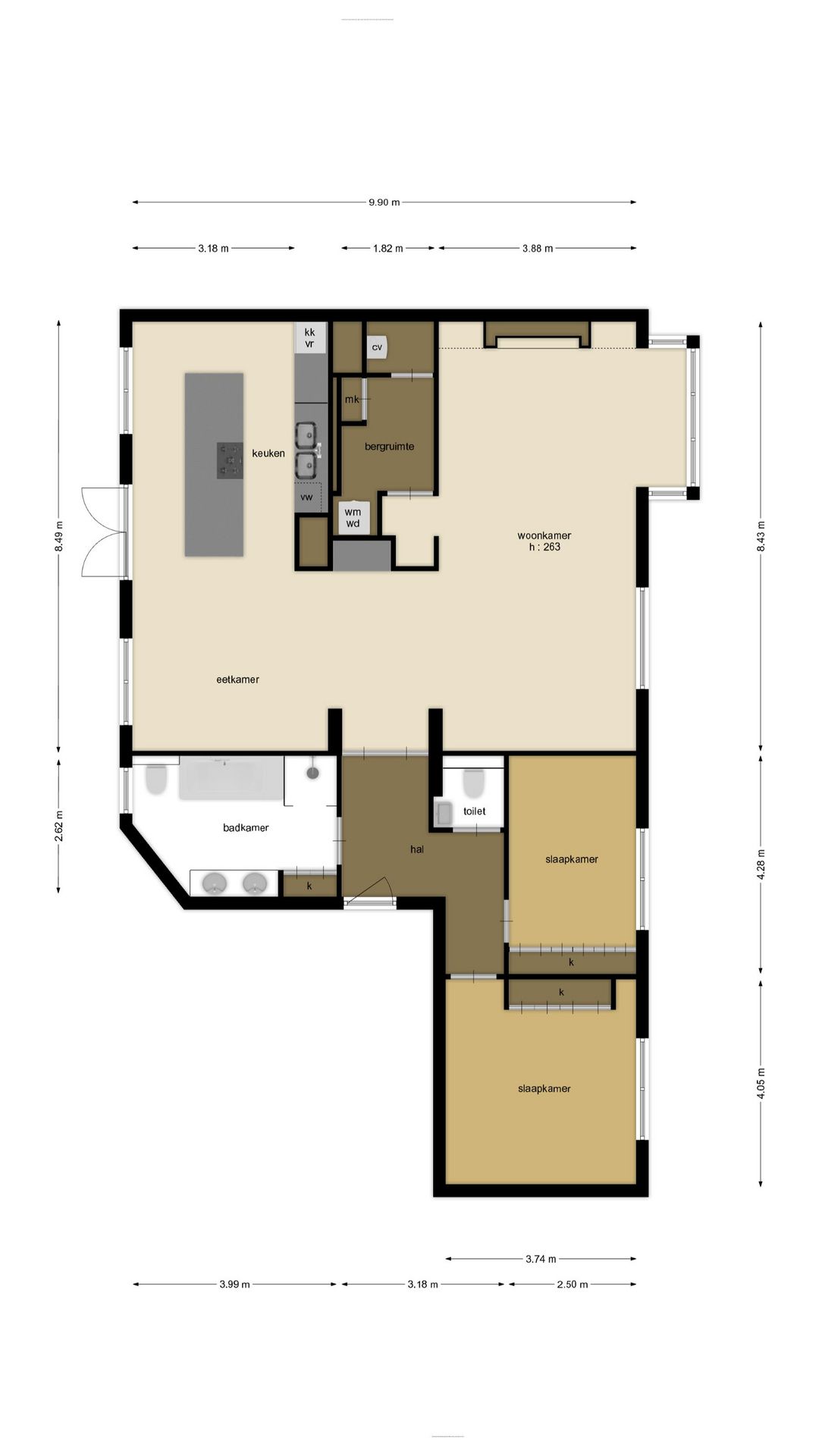 Foto 33 van Cartier van Disselstraat 64-A6