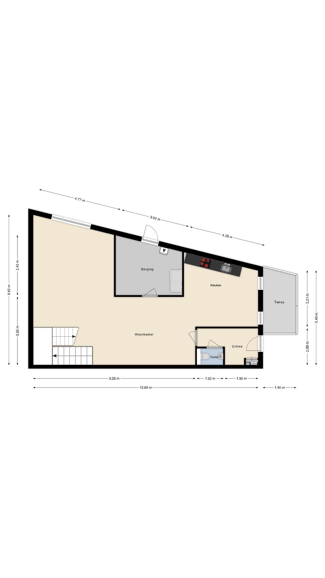 Foto 2 van Nassaustraat 102-K