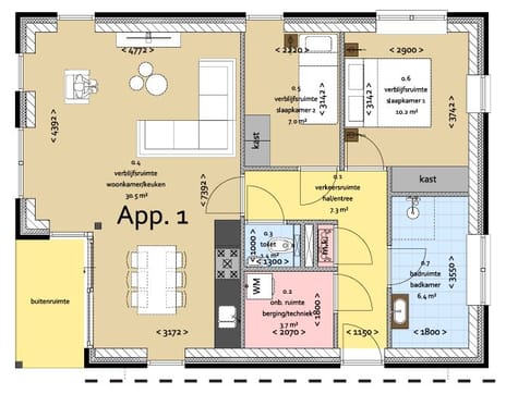 Schoterhoek Nieuwehorne, 14 appartementen main image