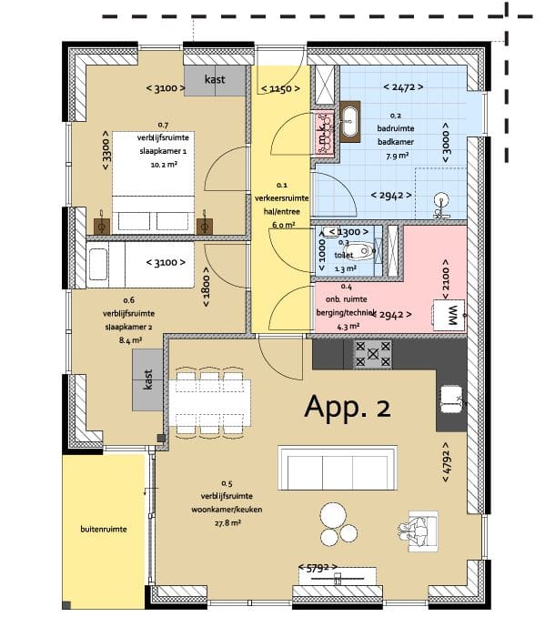 Foto 1 van Begane grond (Bouwnr. 2)