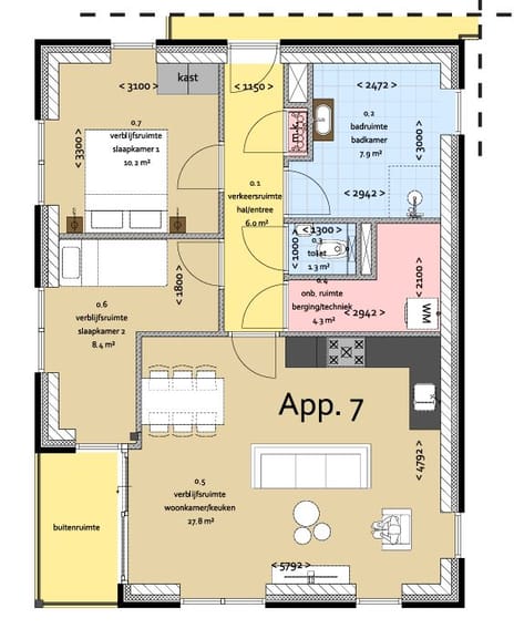 Schoterhoek Nieuwehorne, 14 appartementen main image