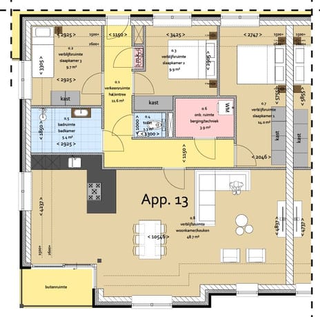 Schoterhoek Nieuwehorne, 14 appartementen main image